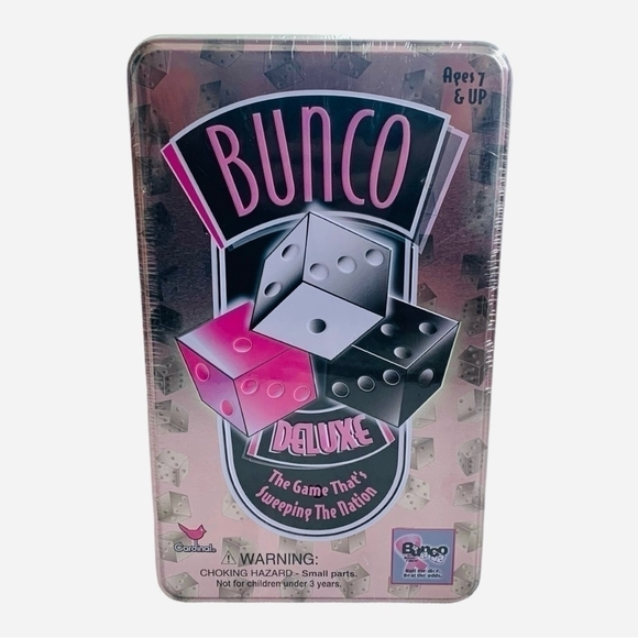 NIB Bunco Deluxe Cardinal Games The Original Game of Dice! Family Board Game - Picture 3 of 5